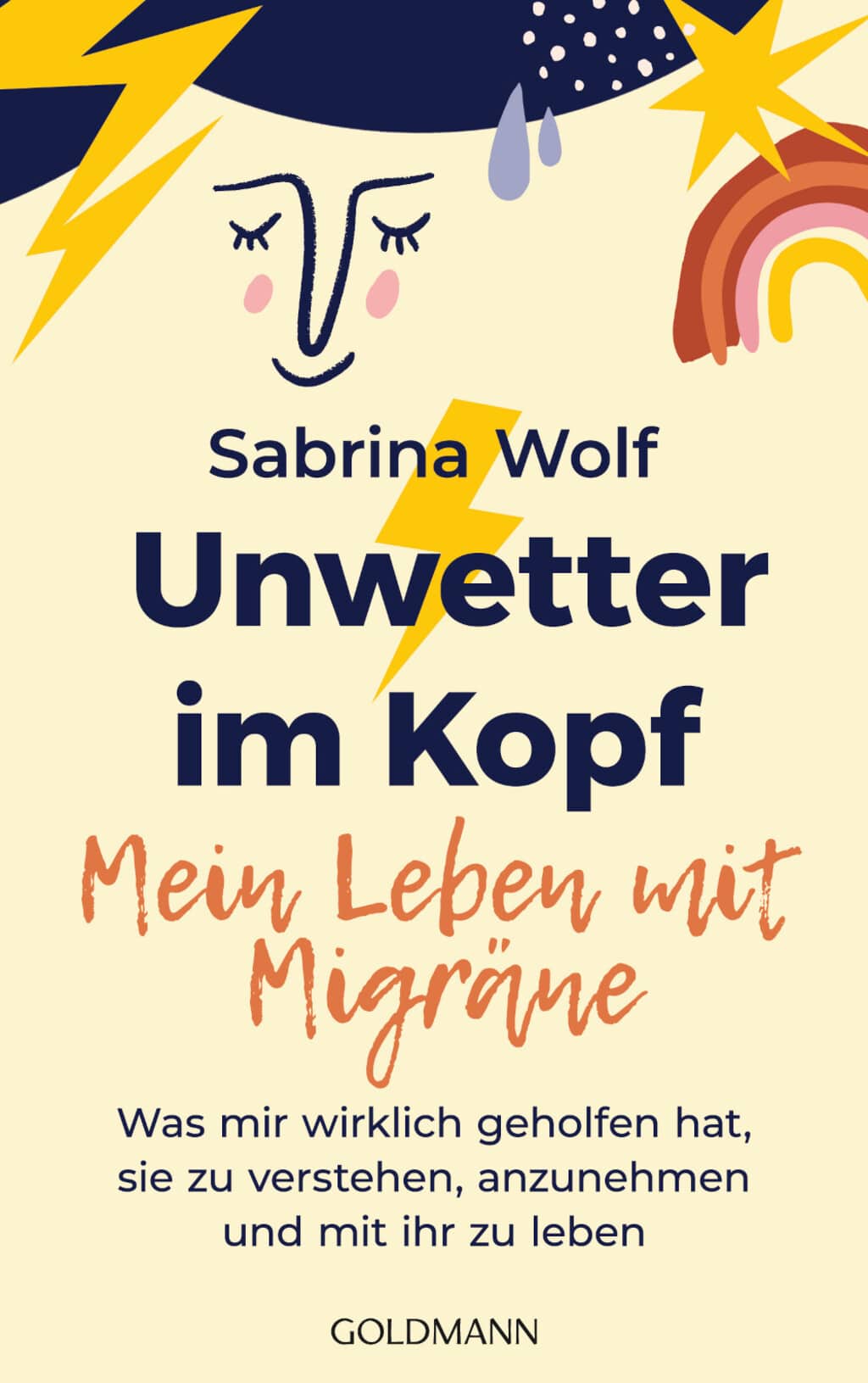 Buchcover Unwetter im Kopf | © Goldmann Buchcover Unwetter im Kopf.
