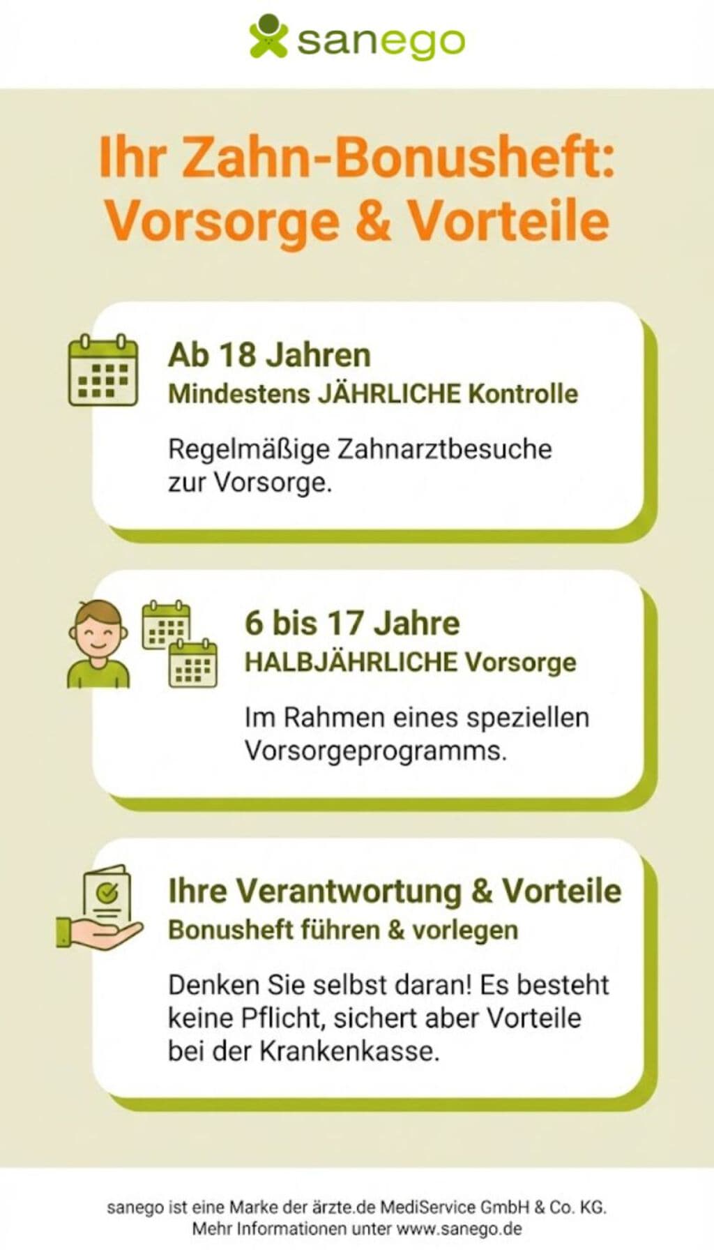 Alles, was Sie über Zahnvorsorge wissen sollten | © Erstellt mit Google Gemini Übersicht über die Zahnvorsorge und das Bonusheft