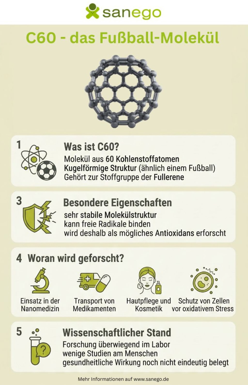 Infografik Factsheet C60