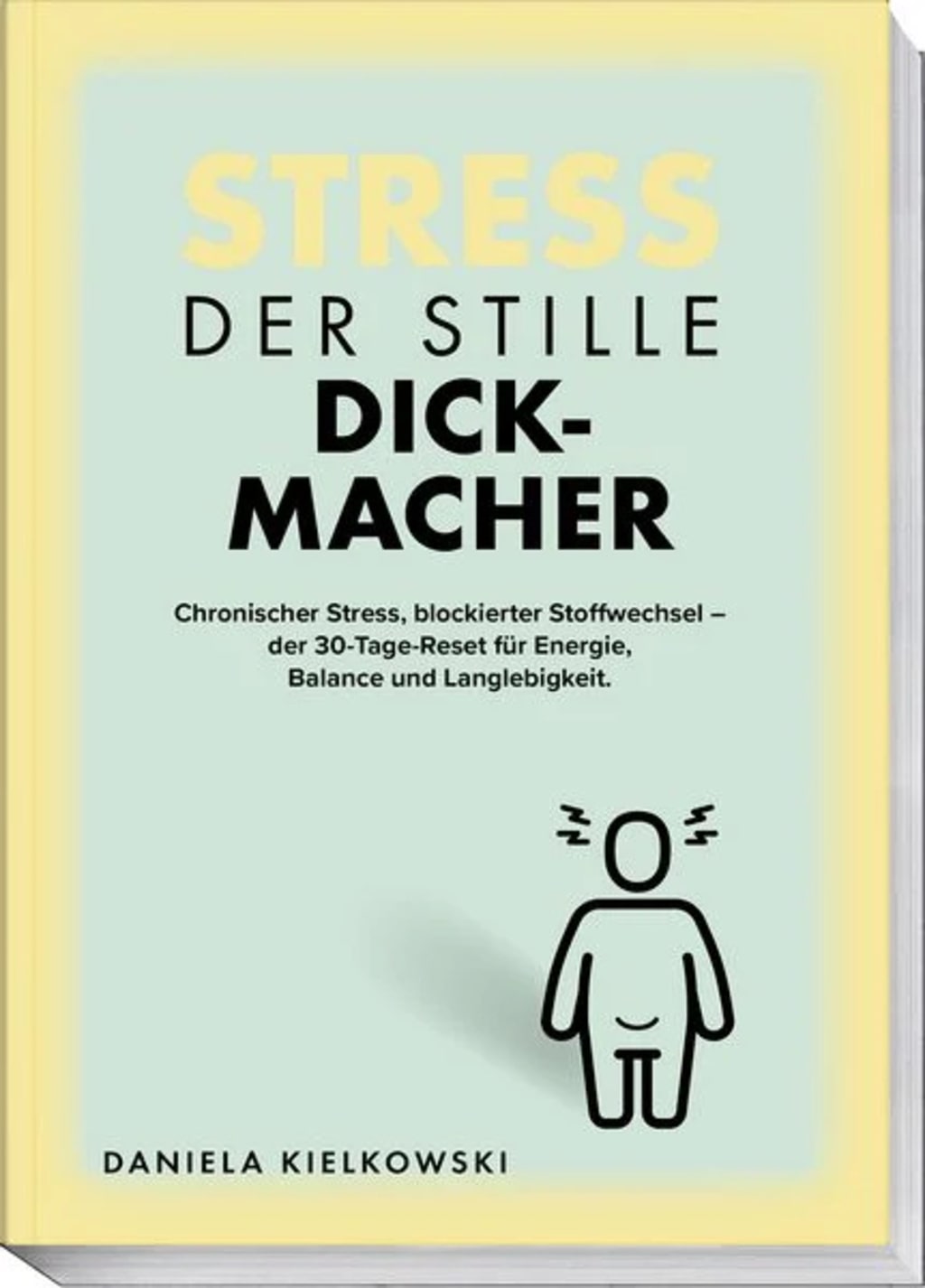 Buchcover Stress der stille Dickmacher